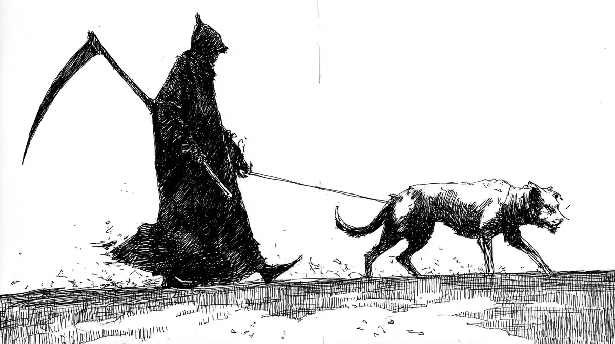 목줄에 묶인 죽음 - Death on a Leash